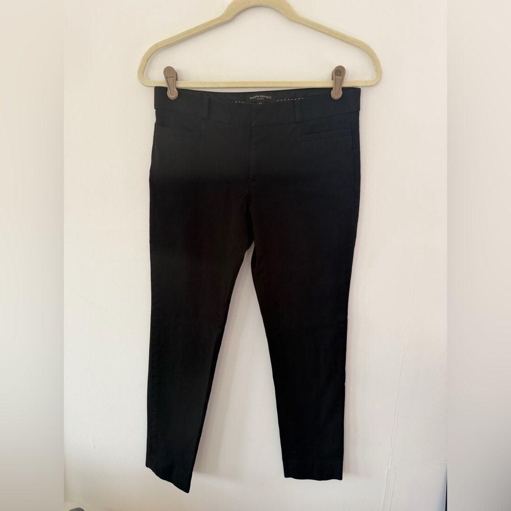 Banana Republic Black Ankle Pants